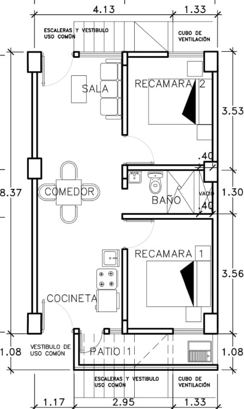 modelo 2 condominio baja california